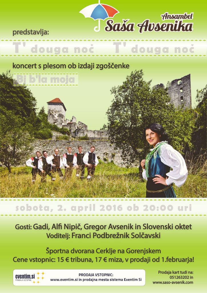 T' douga noč 2016